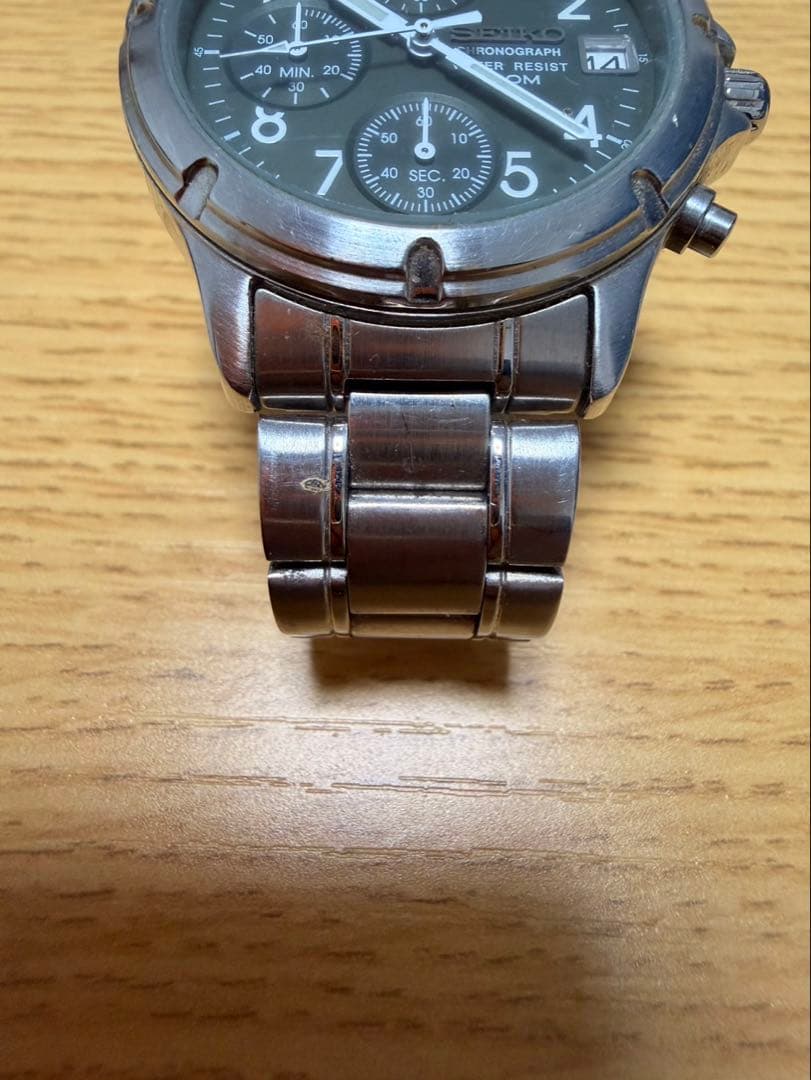 SEIKO CHRONOGRAPH 100M 時計　腕時計　252831 — image 2