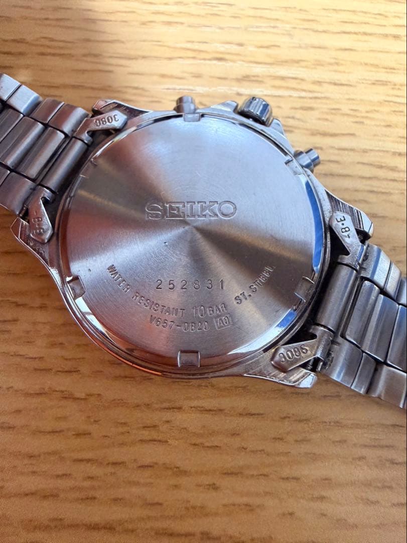 SEIKO CHRONOGRAPH 100M 時計　腕時計　252831 — image 5
