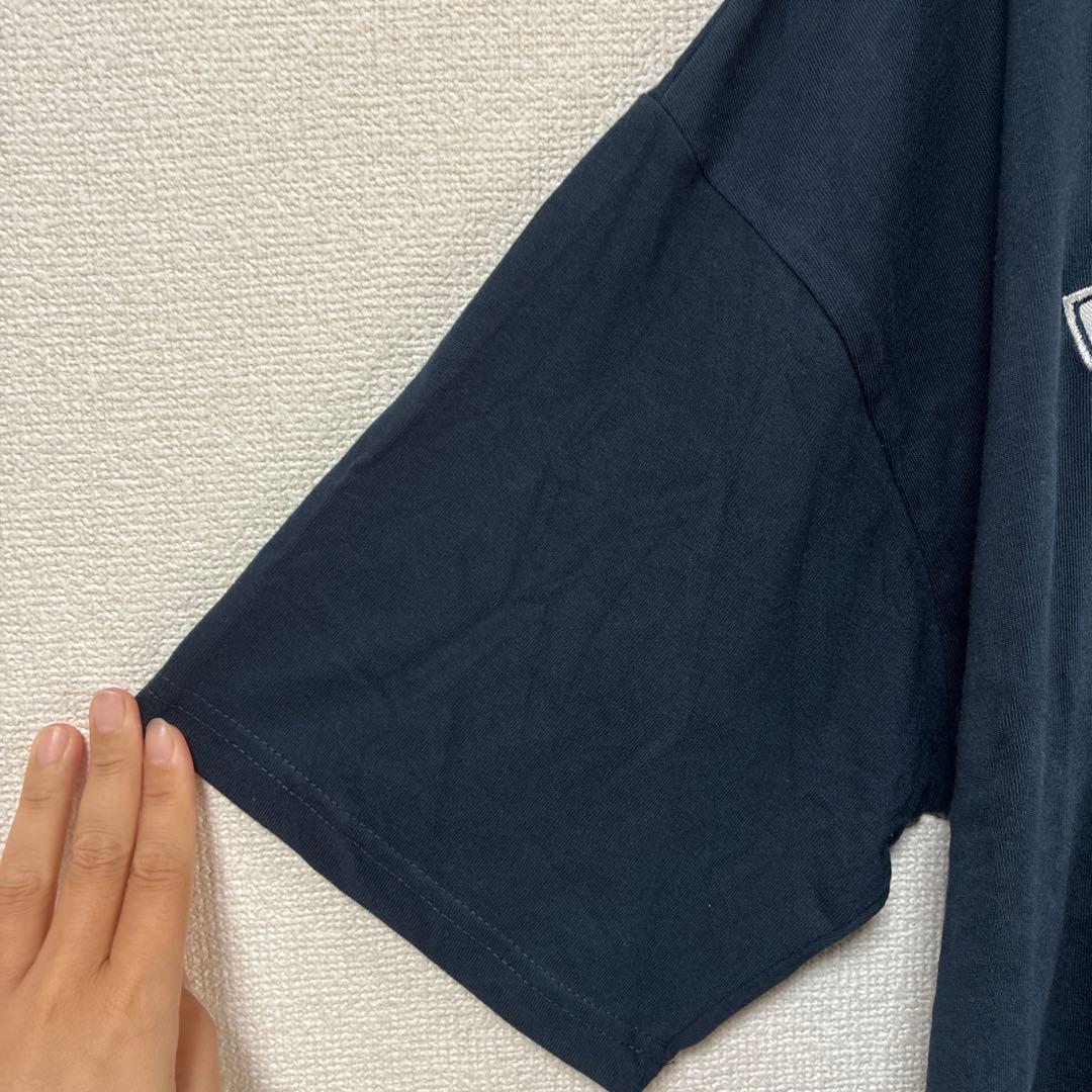 WEGO Tシャツ　半袖　M 紺　ビックシルエット　ユニセックス — image 4