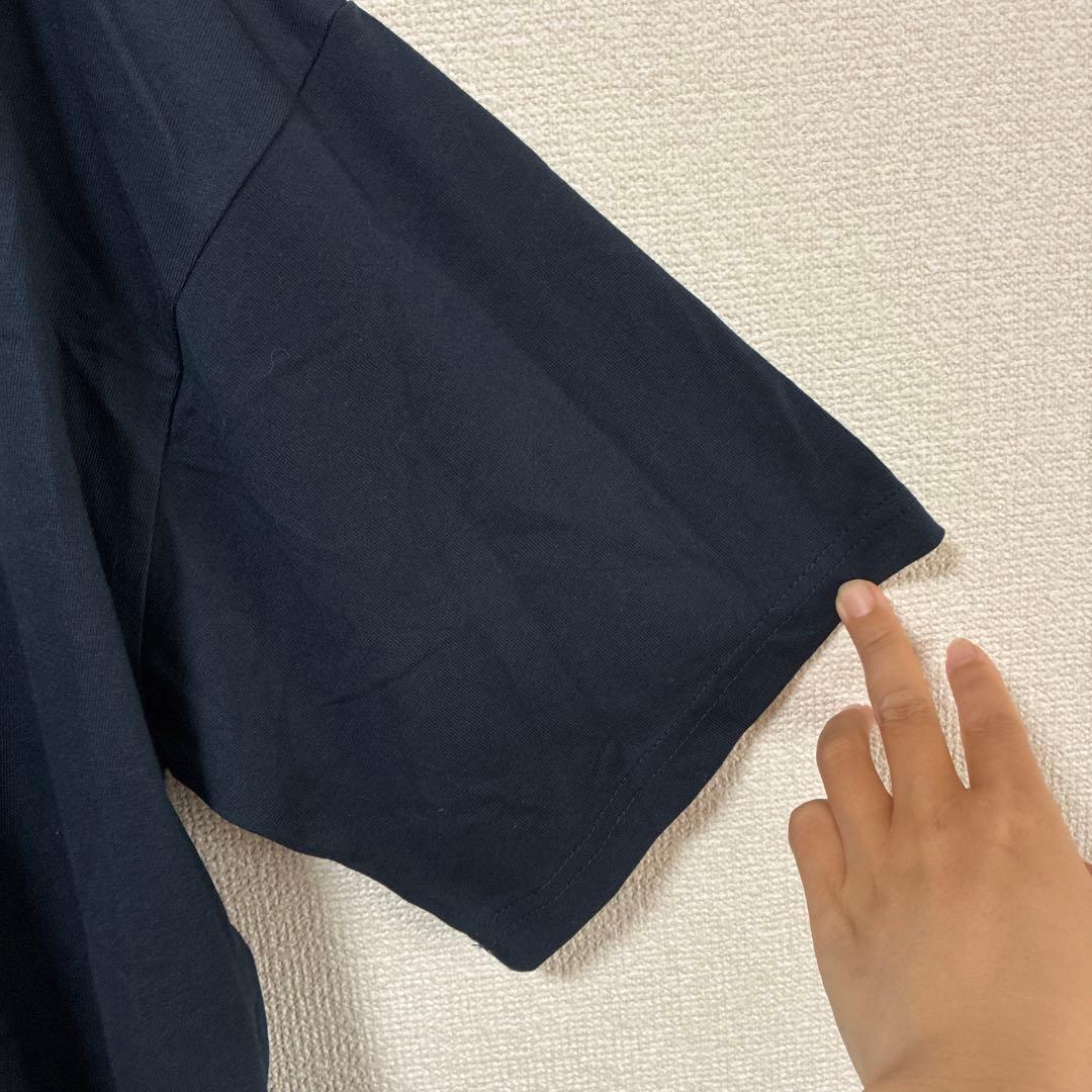 WEGO Tシャツ　半袖　M 紺　ビックシルエット　ユニセックス — image 5