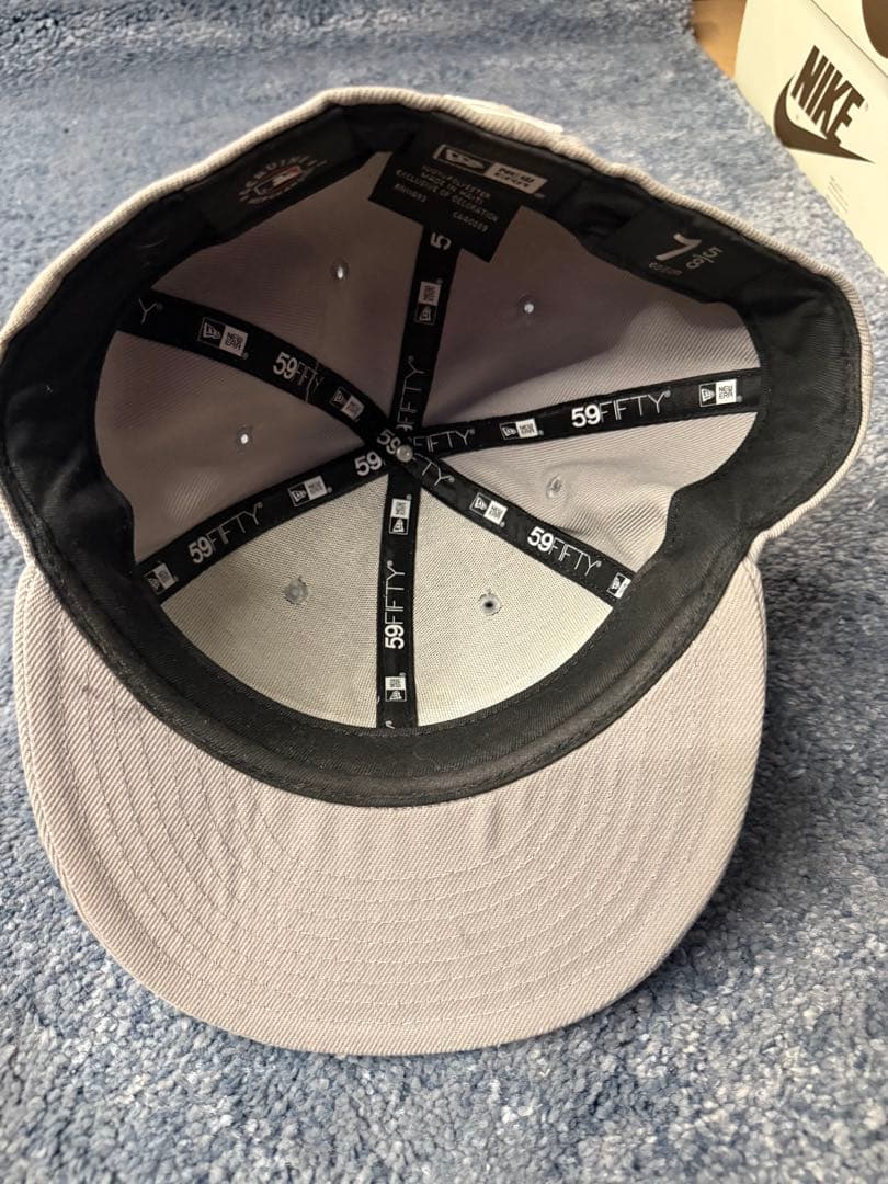 New Era 59FIFTY NY Yankees グレー 7 5/8 — image 2