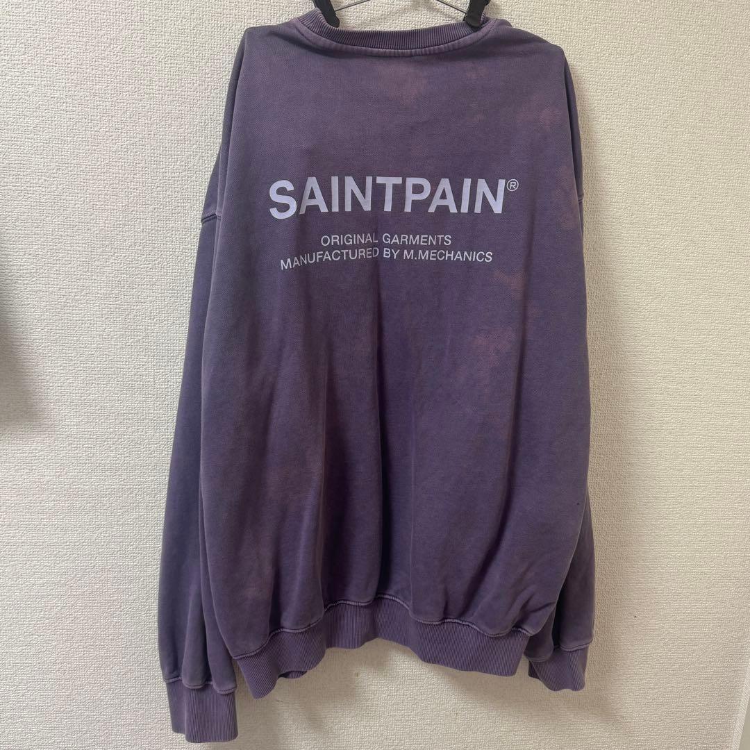 SAINTPAIN スウェット パープル Mサイズ — image 3