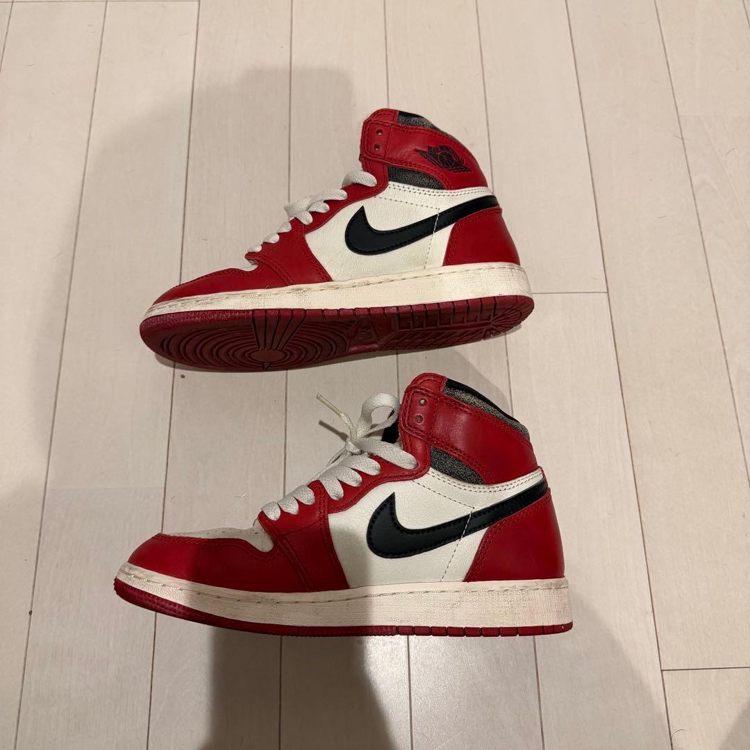 Air Jordan 1 RetroHigh OG Chicago GS 箱無し — image 2