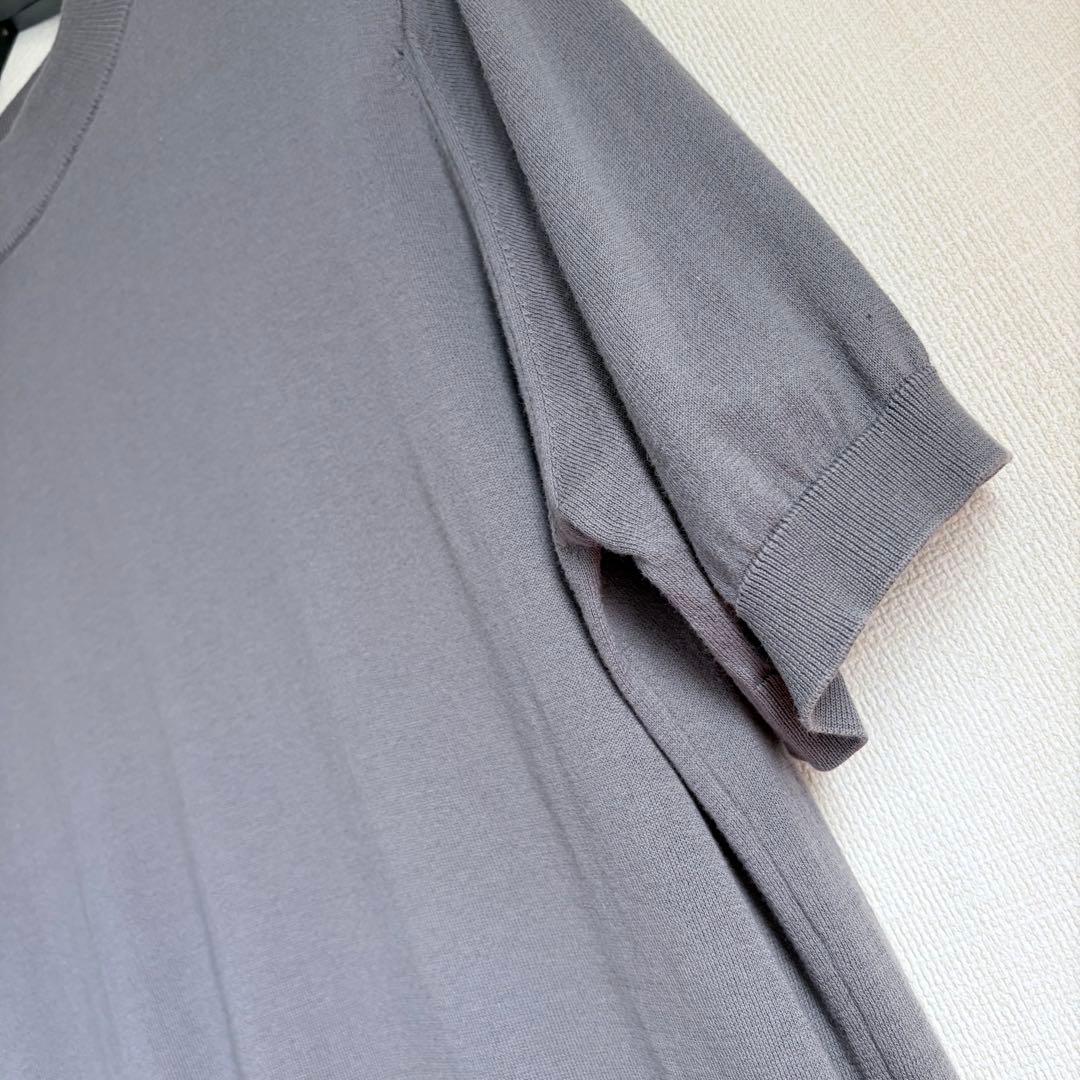 JOHN SMEDLEY モックネックニット シーアイランドコットン イギリス製 — image 4