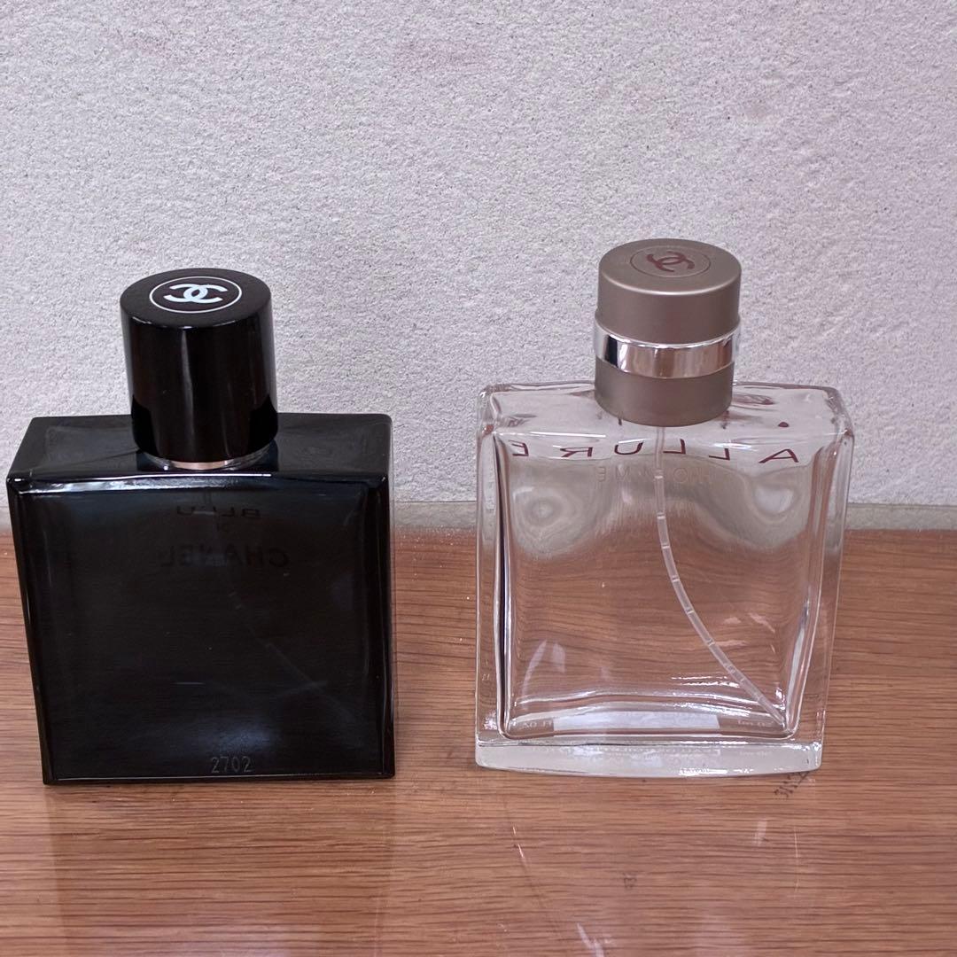 【空瓶】 BLEU DE CHANEL & ALLURE HOMME セット — image 2