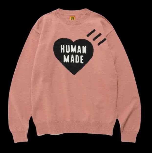 ☆初期モデル希少！Human made ビッグハートセーター — image 2