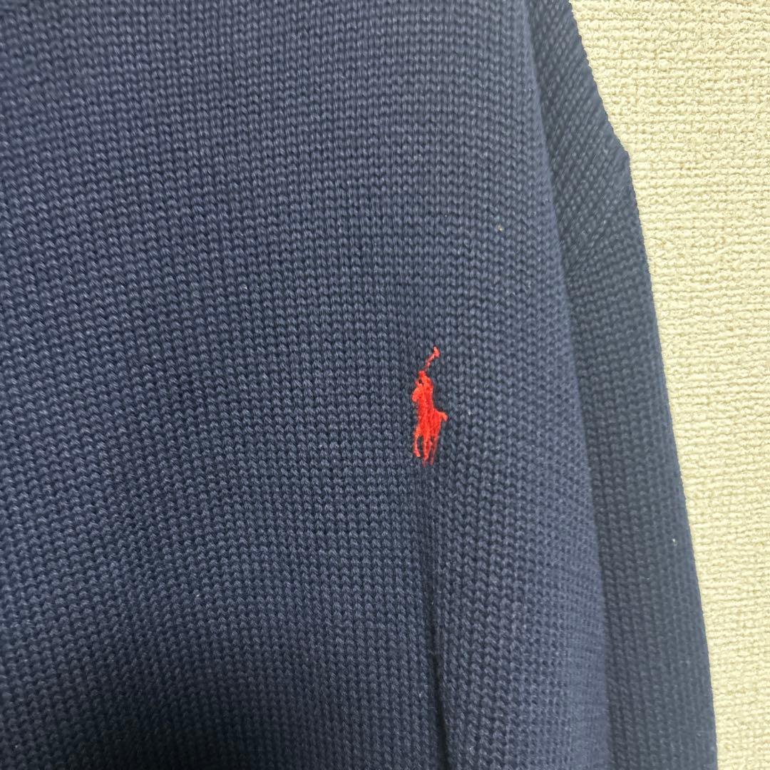 Polo Ralph Lauren クルーネックニット ネイビー XL — image 3