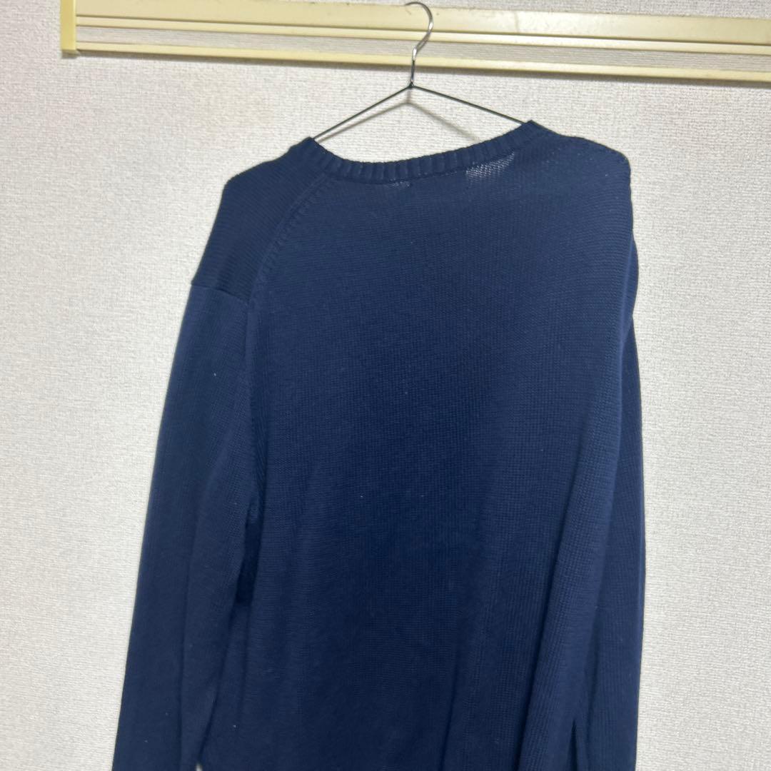 Polo Ralph Lauren クルーネックニット ネイビー XL — image 4