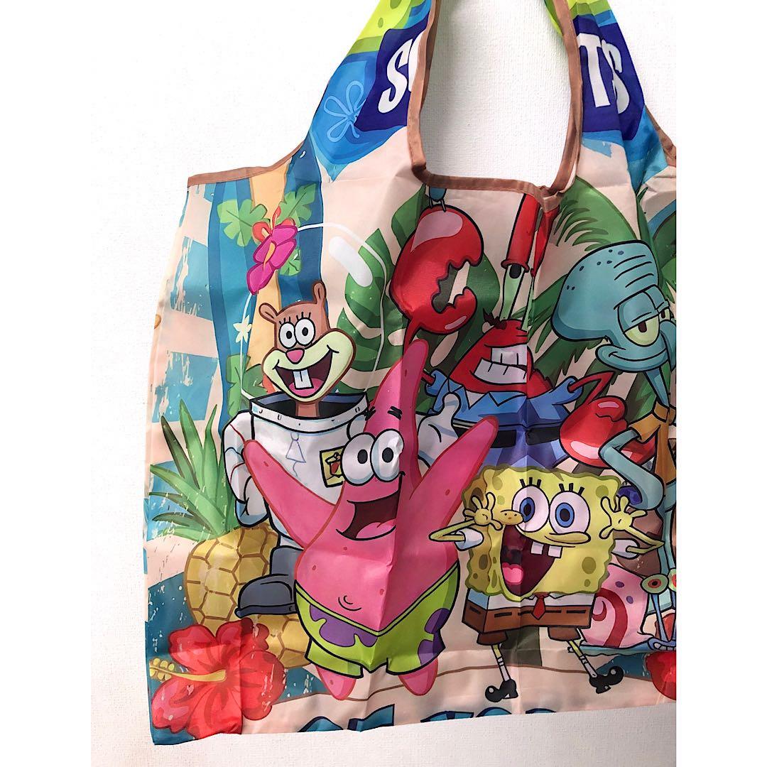 スポンジボブ SpongeBob トートバッグ ベストデザイン ☆★ 大容量 — image 2