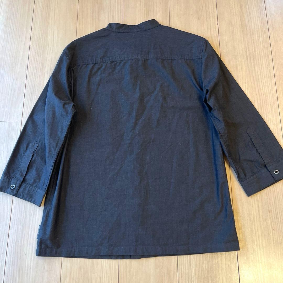 renoma HOMME 半袖シャツ　濃いグレー　L — image 2