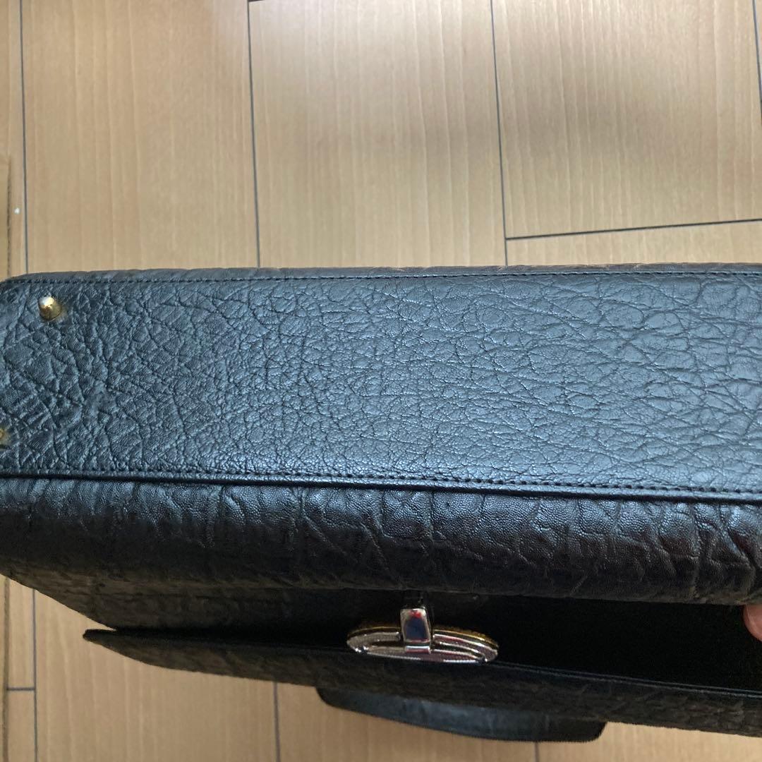 JRAエレファント ブラック ハンドバッグ レザー — image 3