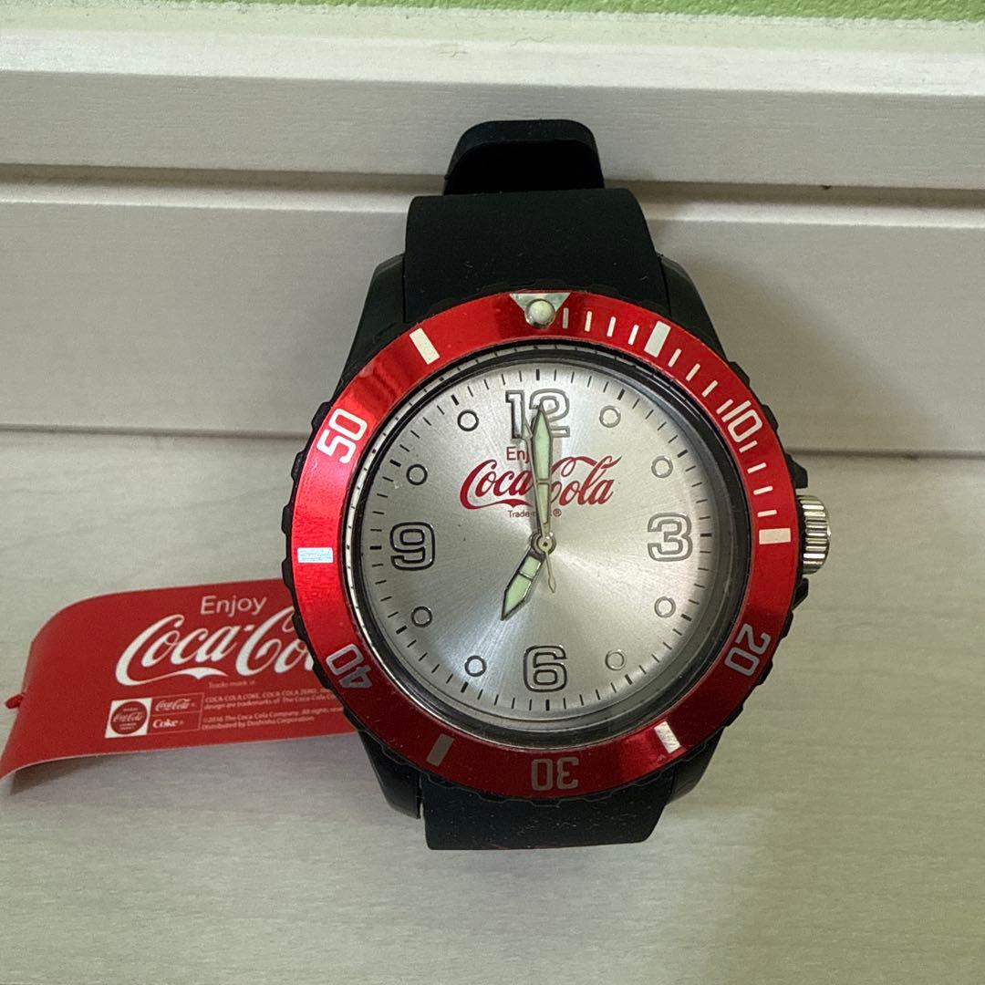 コカコーラ　腕時計　Coca-Cola ラバーバンドウォッチ — image 4