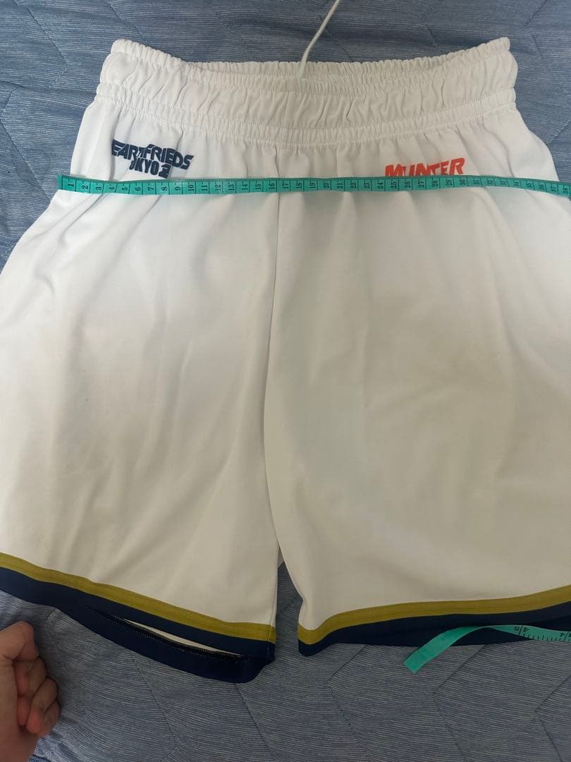 アースフレンズ　￼ホワイト バスケットボールパンツ — image 2