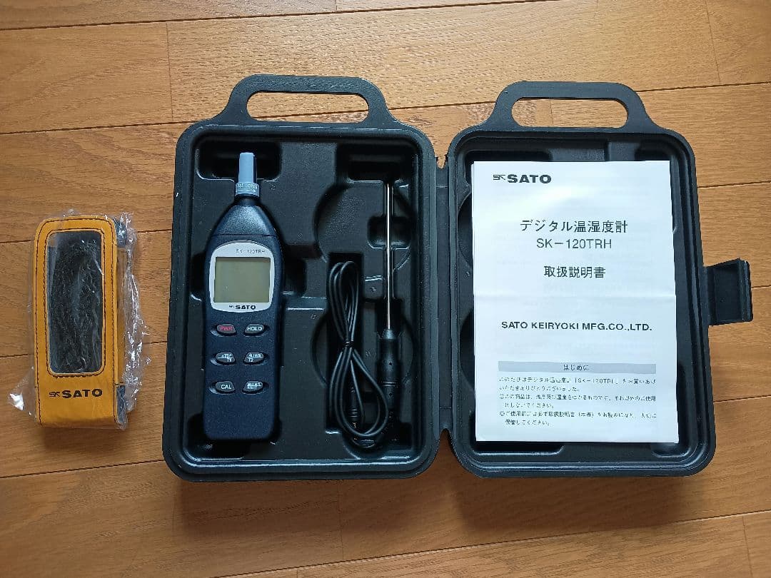 デジタル温湿度計 SK-120TRH SATO　新品、未使用 — image 2