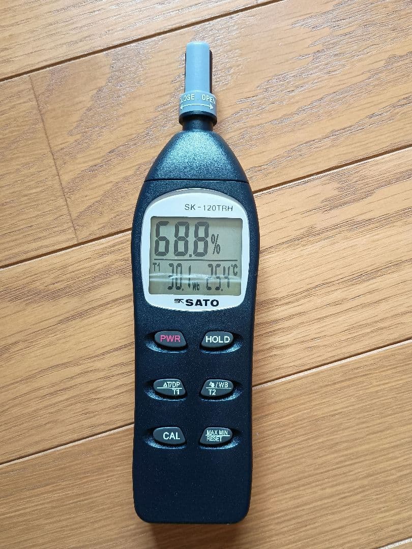 デジタル温湿度計 SK-120TRH SATO　新品、未使用 — image 3