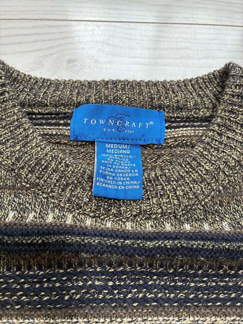 TOWNCRAFT タウンクラフト ニット セーター — image 2