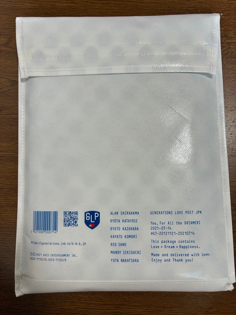 GENERATIONS LOVE POST JPN GLP CD — image 2