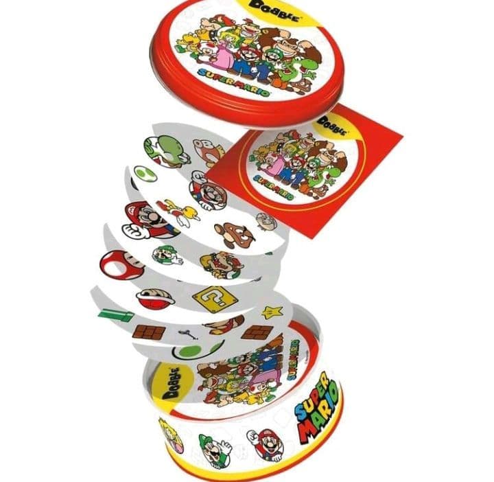 スーパーマリオ ドブル dobble ボードゲーム 知育玩具　缶あり — image 2