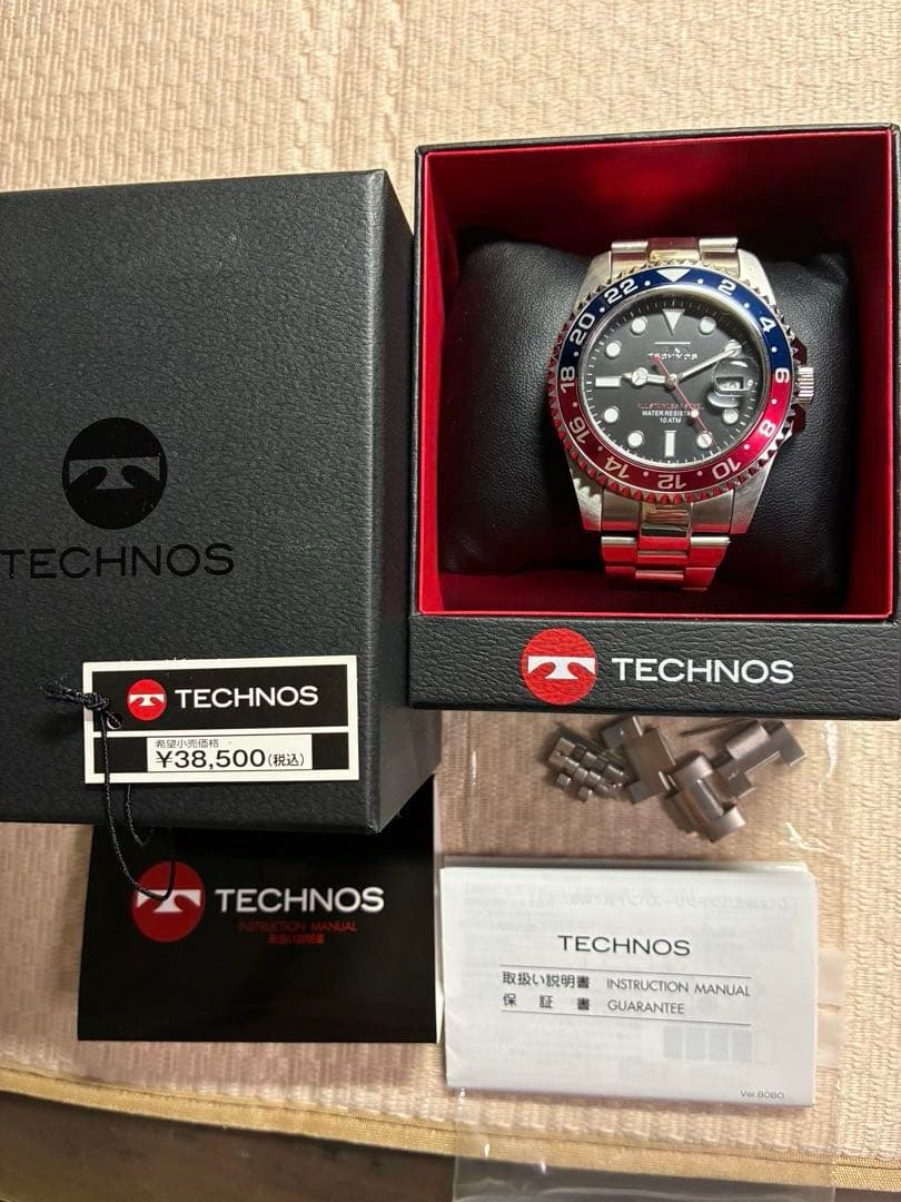 テクノス 腕時計 TECHNOS TSM412 美品 — image 2