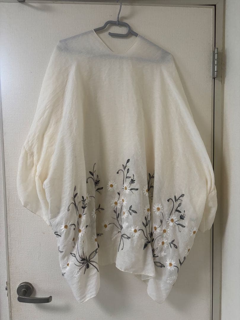 r.p.s 花柄刺繍カーディガン アイボリー — image 2