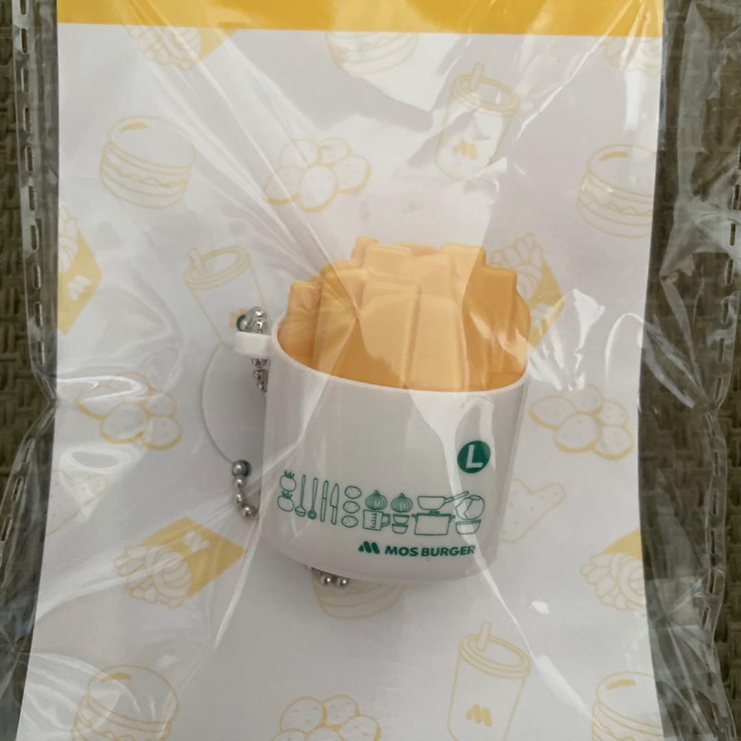 新品　未開封　モスバーガー ポテみくじ キーホルダー — image 2