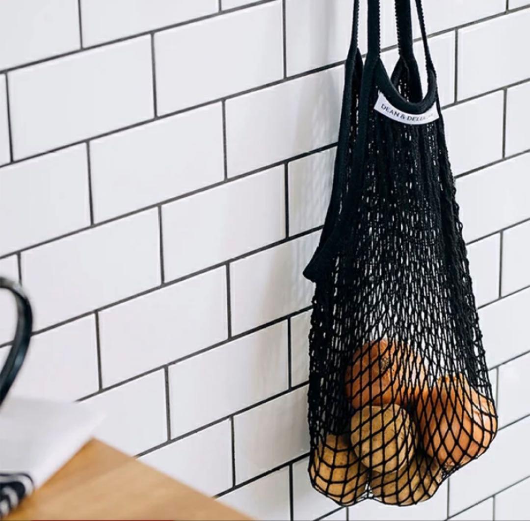 新品　DEAN&DELUCA ネットバッグ ブラック — image 4