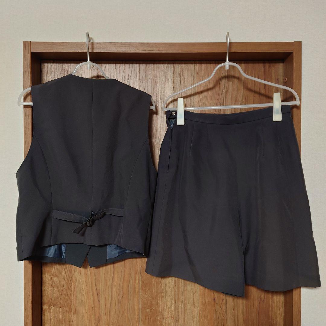 事務服 UNILADY ベスト キュロットスカート セットアップ — image 2