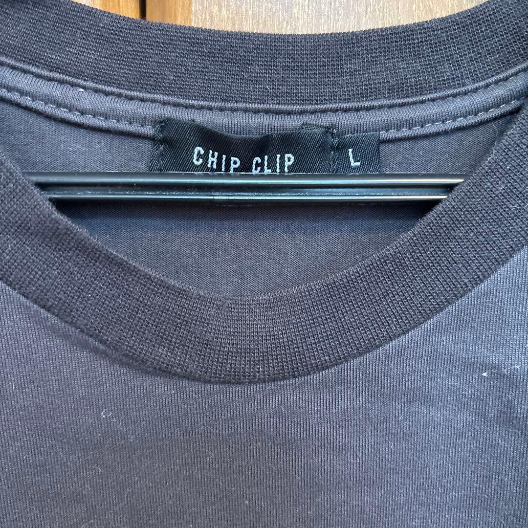 CHIP CLIP MORN ロゴ Tシャツ ダークグレー Lサイズ — image 3