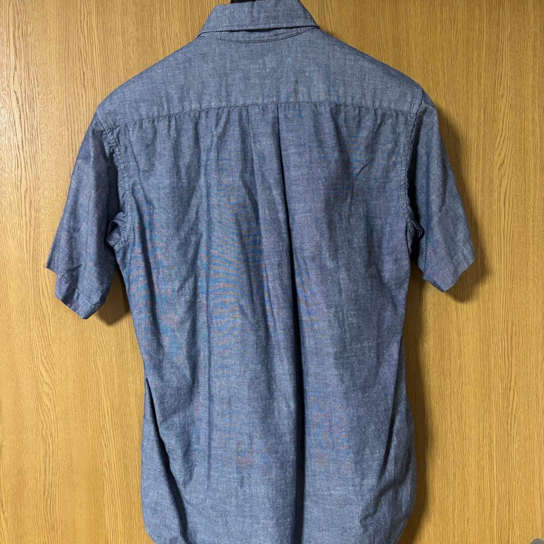 antentico ネイビー ボタンダウン 半袖シャツ — image 4