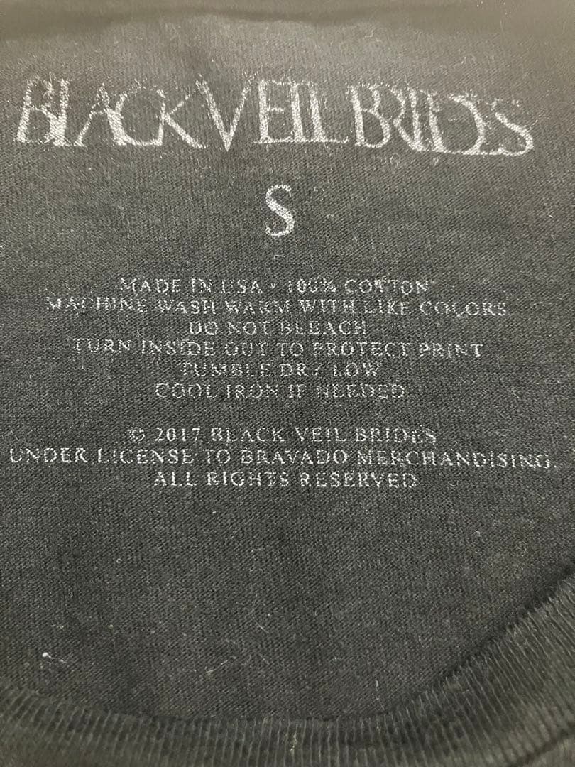 【公式】Black Veil Brides MADE IN USA Tシャツ　S — image 4