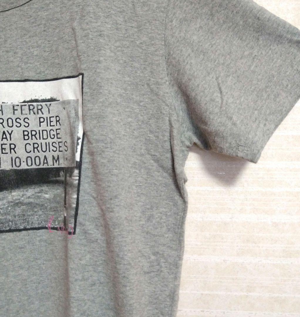 R.NEWBOLD フォトプリント Tシャツ グレー L — image 3