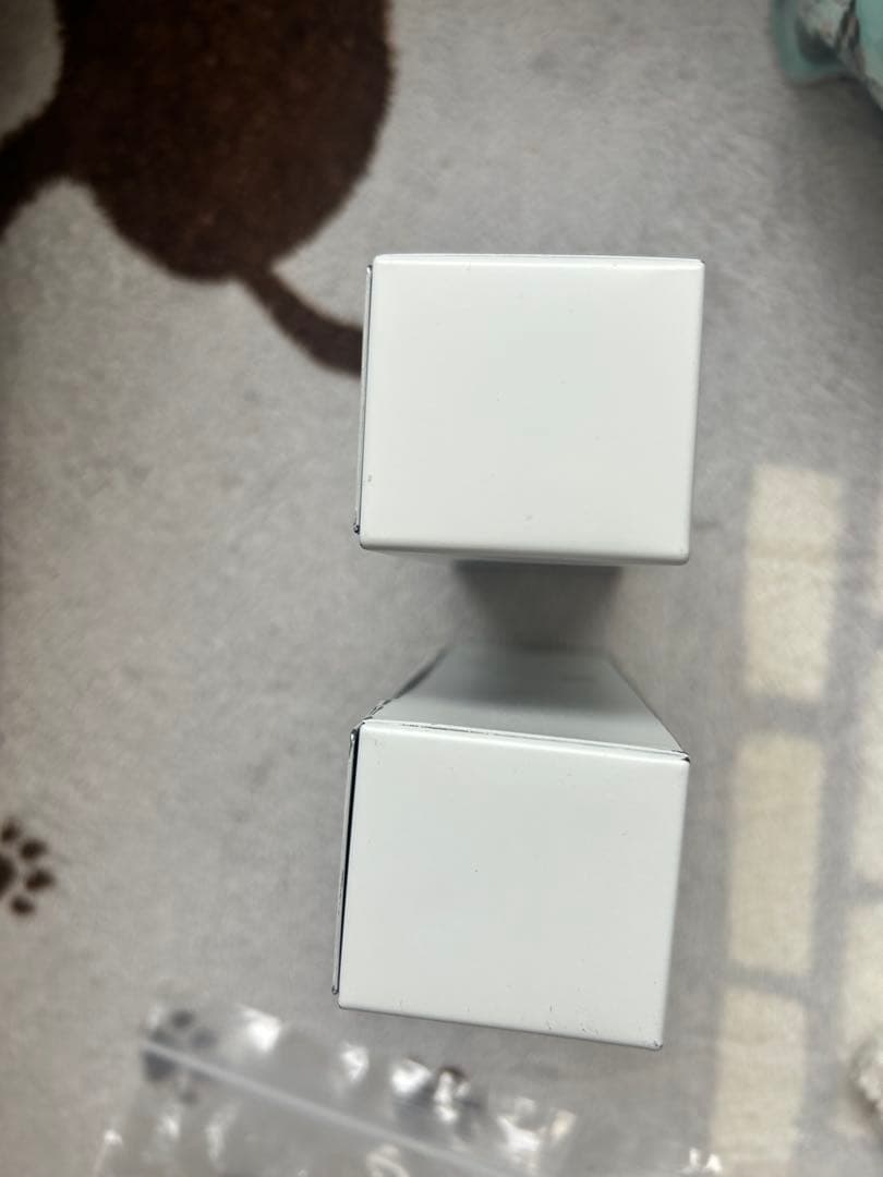 ミニチュア ロッカー 2個セット ホワイト ダメージ加工 — image 4