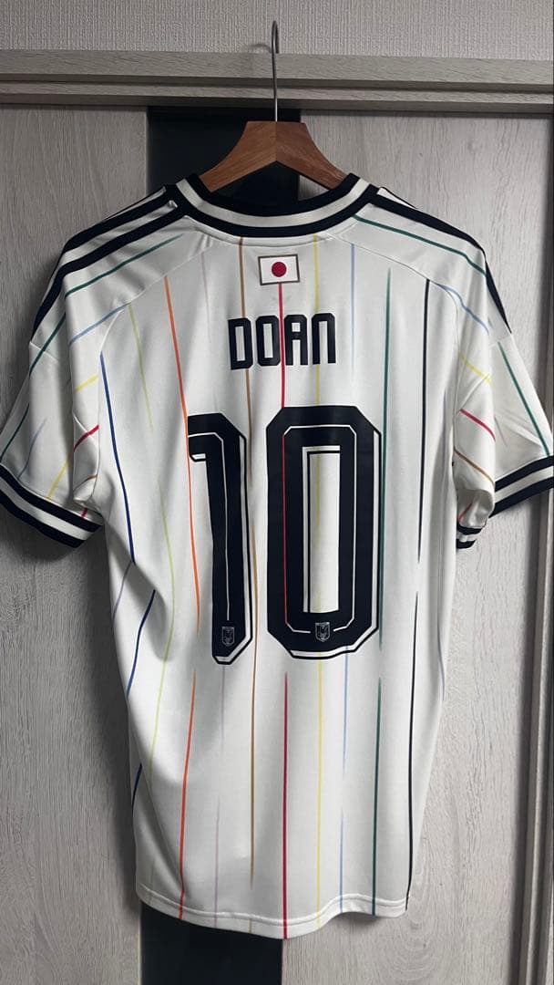 日本代表 堂安律　2026ワールドカップ　ユニフォーム アウェイ　XLサイズ — image 2