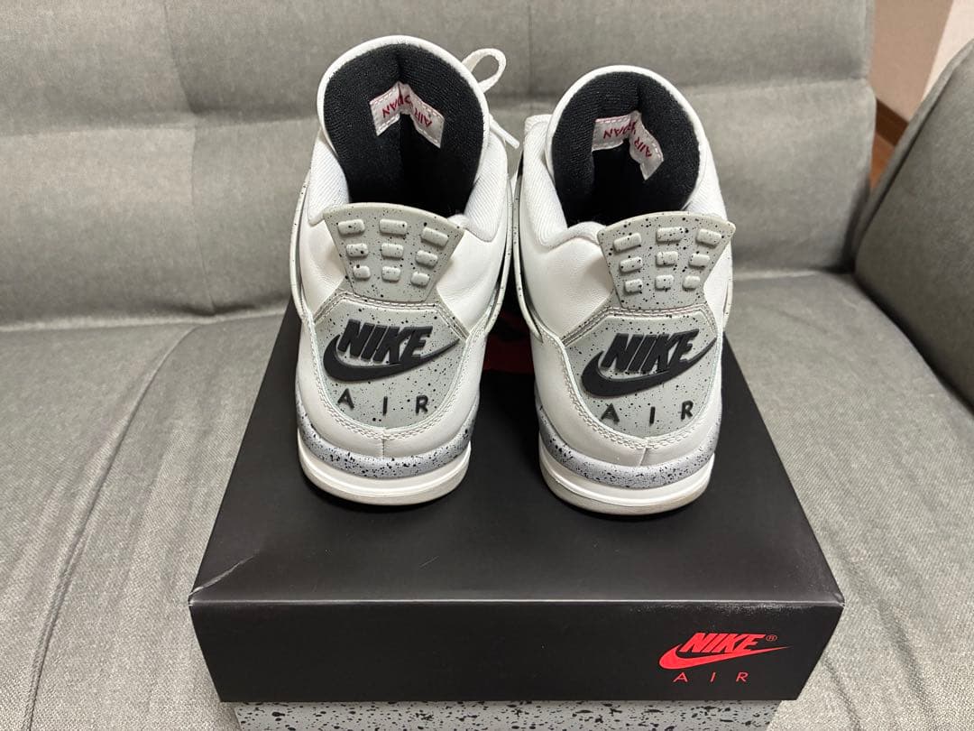 Nike Air Jordan 4 White Cement — image 3