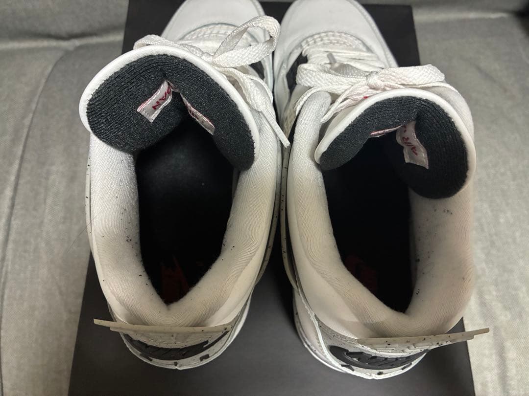 Nike Air Jordan 4 White Cement — image 4
