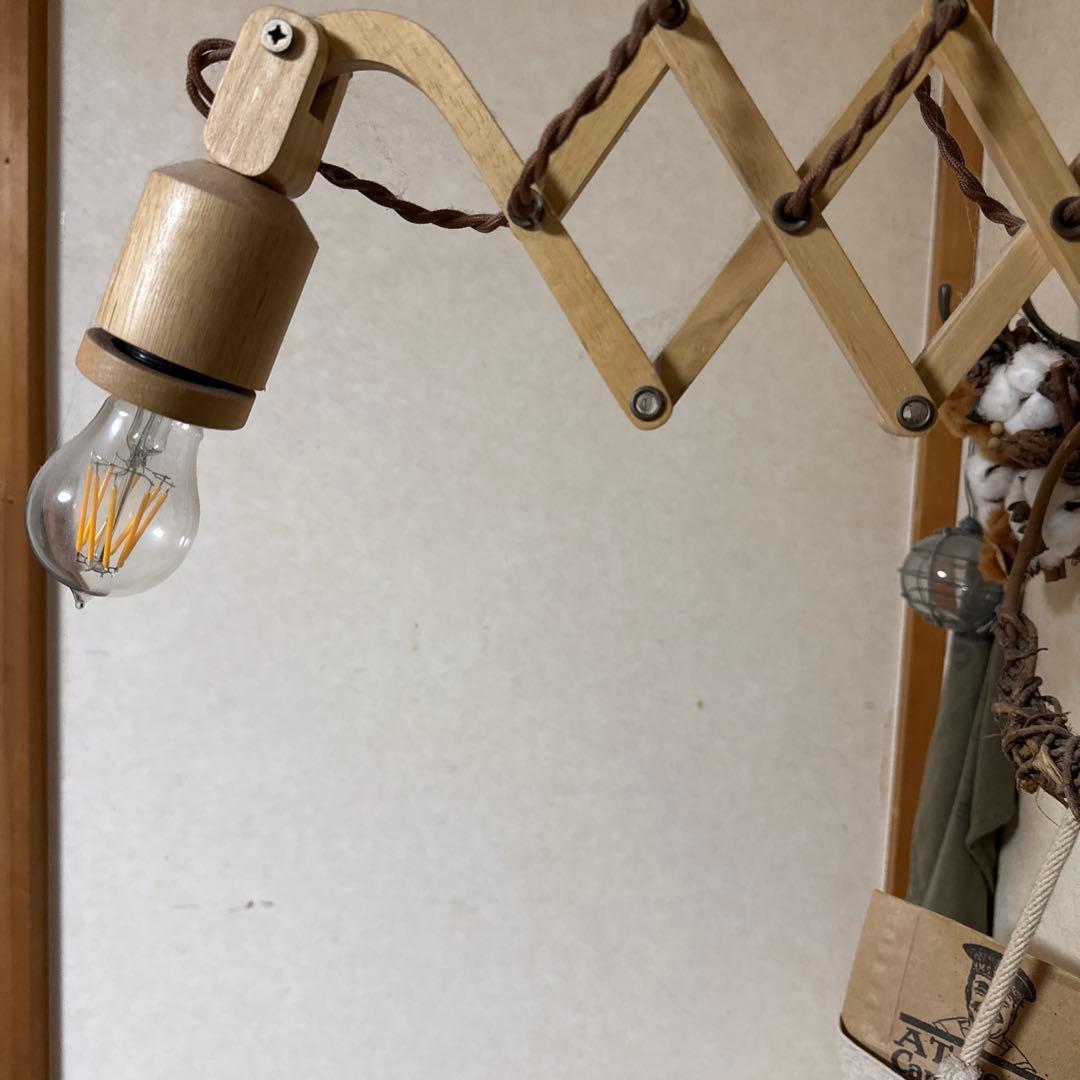 木製エジソン電球ブラケットライト — image 3