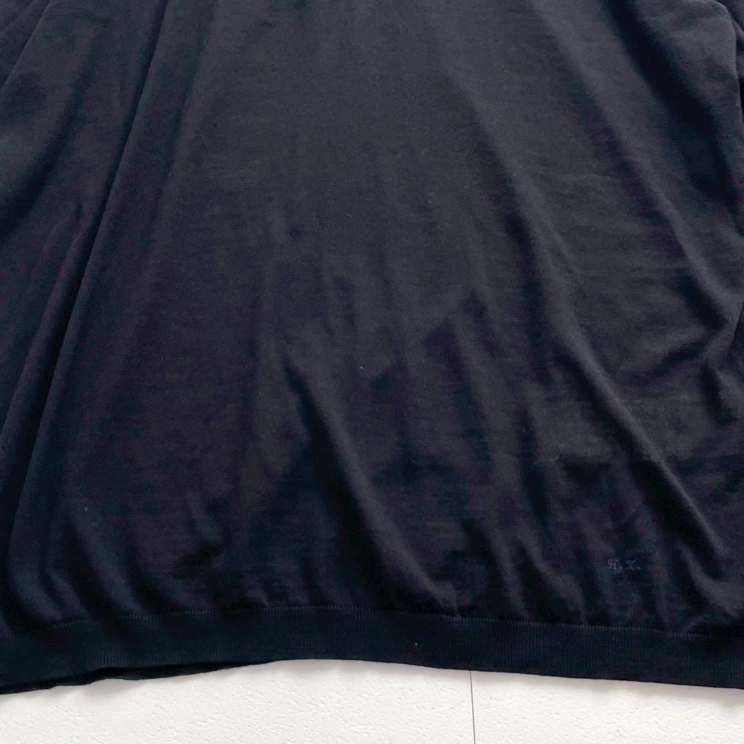 極美品 2024SS ジョルジオアルマーニ サマーニット ウール 54 3XL — image 3