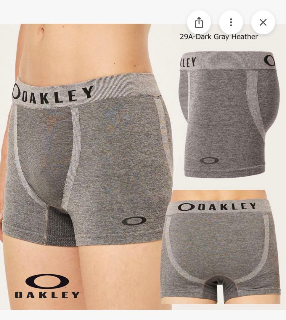 OAKLEY O-FIT 6.1 ボクサーパンツ Lサイズ グレー 新品未使用 — image 4