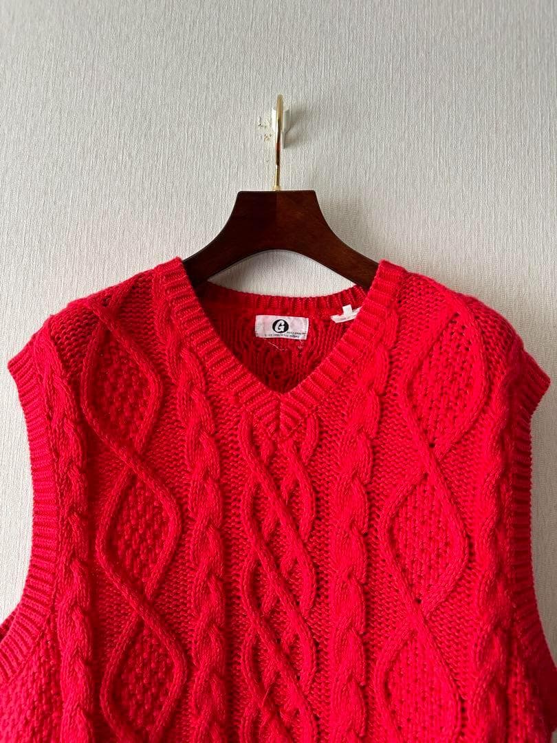 専用　Good Enough 90s Fisherman Knit Vest — image 3