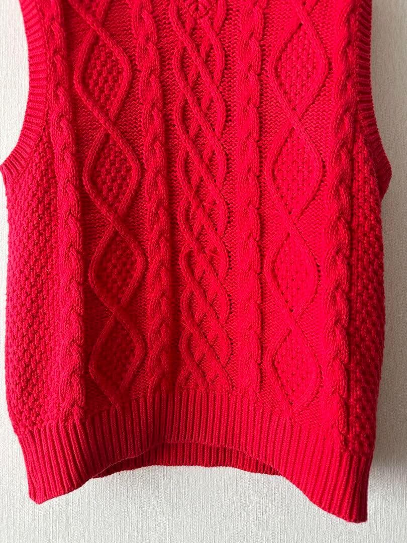 専用　Good Enough 90s Fisherman Knit Vest — image 4