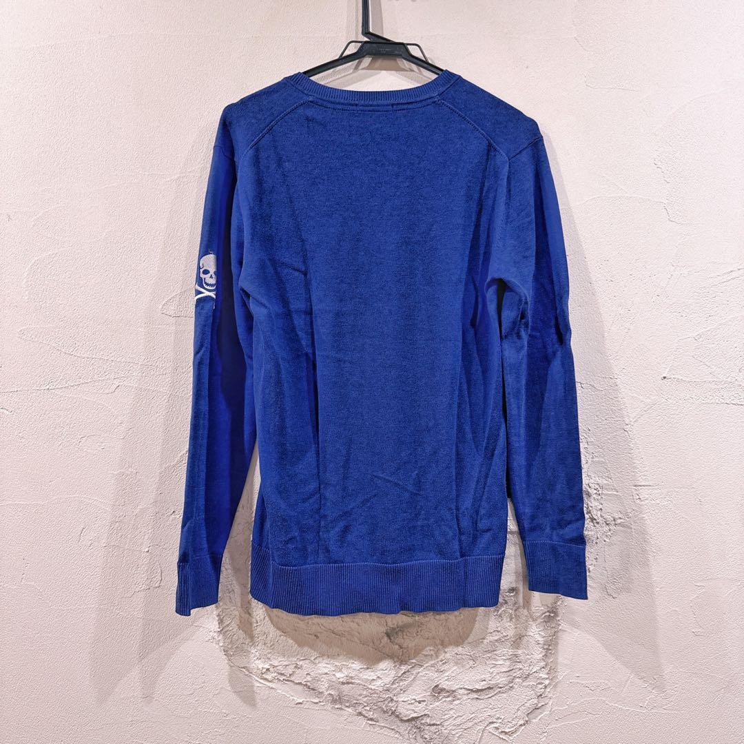 中古美品☆LOVELESSラブレス ドクロスカル刺繍Vネックニットセーター — image 5