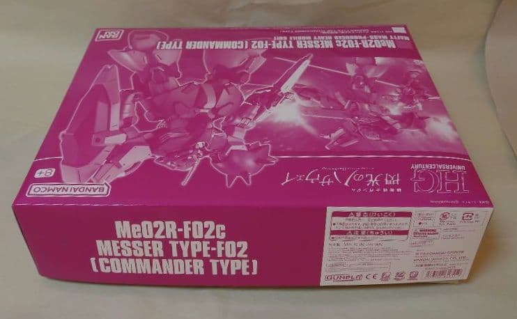 未組立 HG メッサーF02型 指揮官機 Me02R−F02c 閃光のハサウェイ — image 4