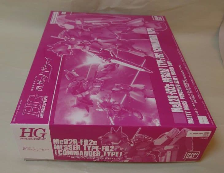 未組立 HG メッサーF02型 指揮官機 Me02R−F02c 閃光のハサウェイ — image 5