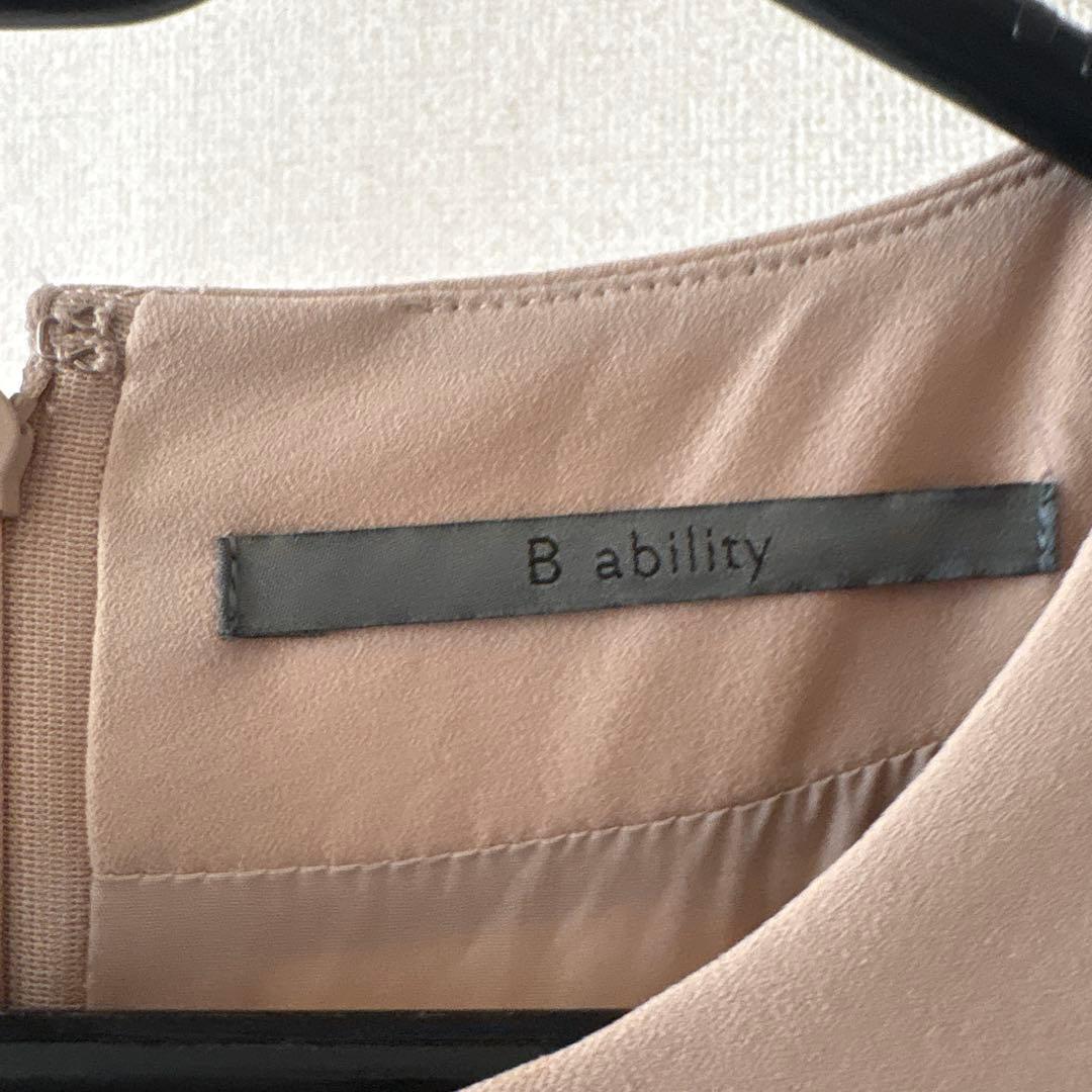 B ability ノースリーブワンピース　Lサイズ　結婚式二次会 — image 3