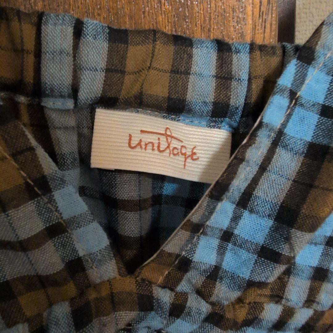 unitage チェック柄 キャミワンピース — image 4
