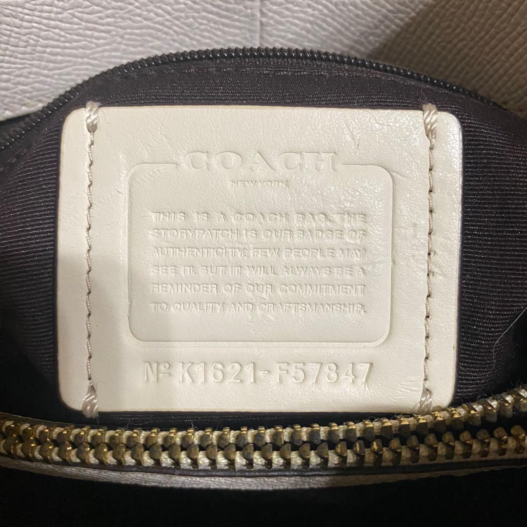 COACH 2way ホワイト ミネッタ クロスボディ ショルダーバッグ — image 2