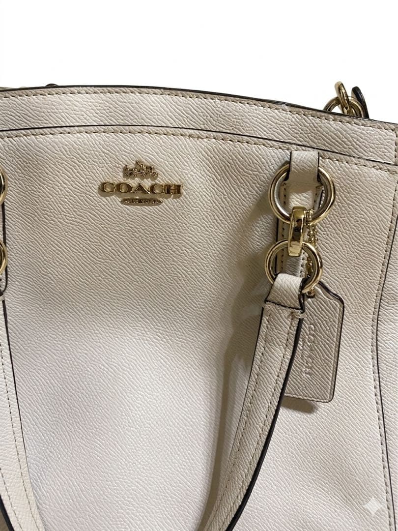 COACH 2way ホワイト ミネッタ クロスボディ ショルダーバッグ — image 3