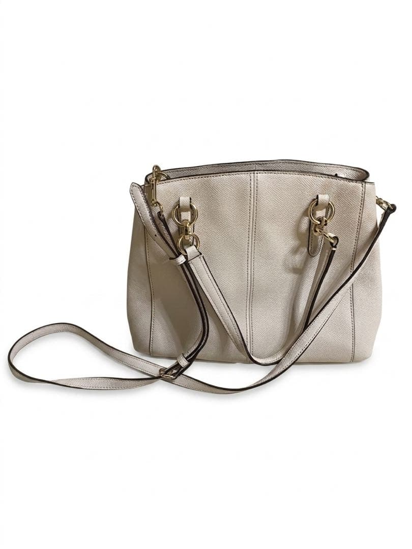 COACH 2way ホワイト ミネッタ クロスボディ ショルダーバッグ — image 5