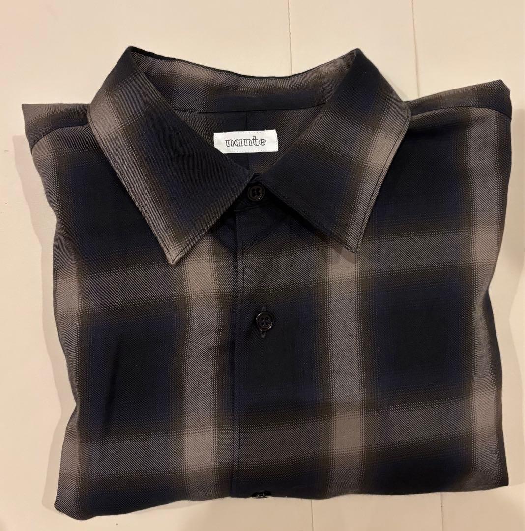 nante COTTON CUPRO CHECK SHIRTS — image 2