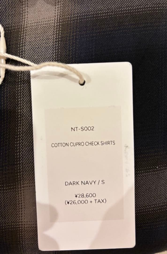 nante COTTON CUPRO CHECK SHIRTS — image 3